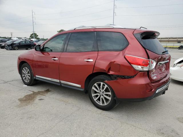 5N1AR2MN7EC638498 - 2014 NISSAN PATHFINDER S RED photo 2