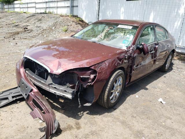 1G4HD57277U107475 - 2007 BUICK LUCERNE CXL BURGUNDY photo 1