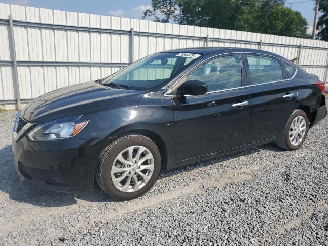 3N1AB7AP0JL604691 - 2018 NISSAN SENTRA S BLACK photo 1