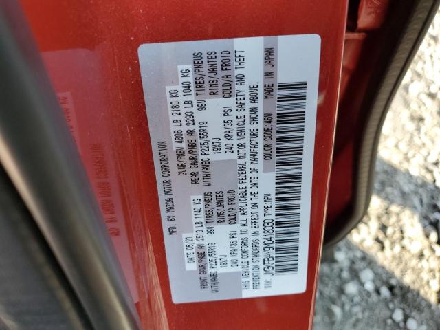 JM3KFBAY9M0418030 - 2021 MAZDA CX-5 GRAND TOURING RESERVE RED photo 13