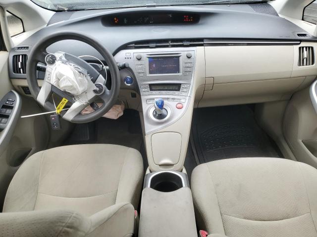 JTDKN3DU7D1635340 - 2013 TOYOTA PRIUS WHITE photo 8