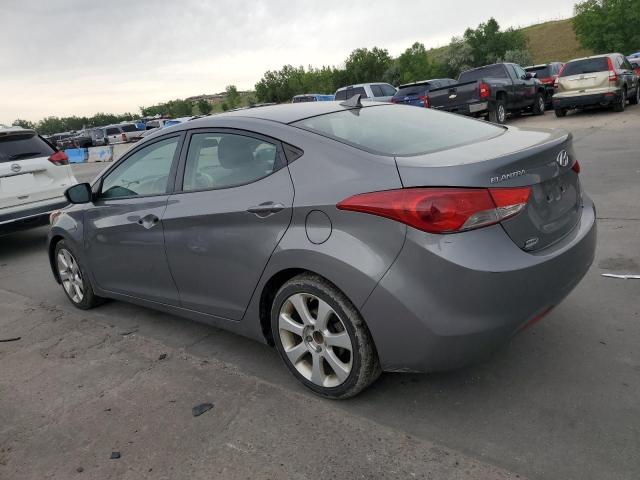 5NPDH4AE7DH444593 - 2013 HYUNDAI ELANTRA GLS SILVER photo 2