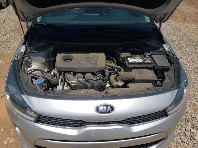 3KPA24AB1KE236656 - 2019 KIA RIO S SILVER photo 11