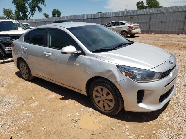 3KPA24AB1KE236656 - 2019 KIA RIO S SILVER photo 4