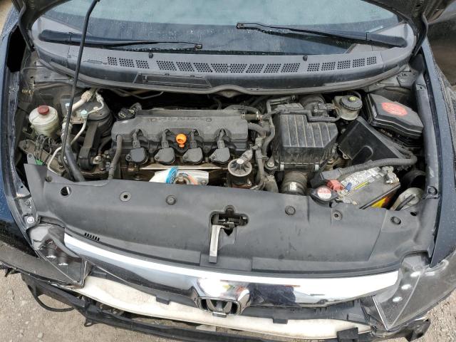 2HGFA1F69AH312504 - 2010 HONDA CIVIC LX-S Սև լուսանկար 11