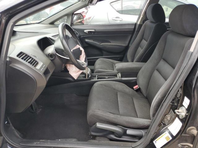 2HGFA1F69AH312504 - 2010 HONDA CIVIC LX-S Սև լուսանկար 7