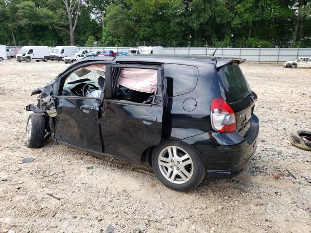 JHMGD38637S017224 - 2007 HONDA FIT S 黑色 照片 2