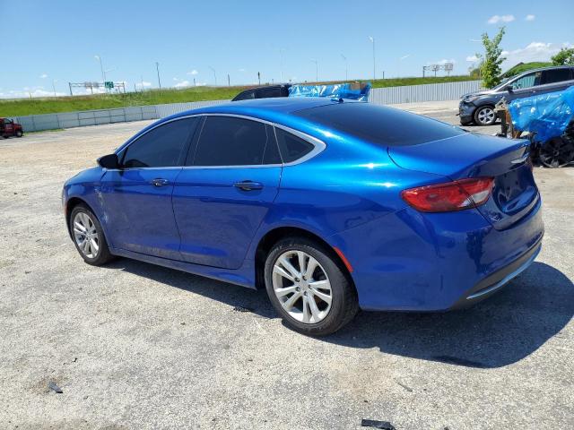 1C3CCCAB5GN165422 - 2016 CHRYSLER 200 LIMITED BLUE photo 2