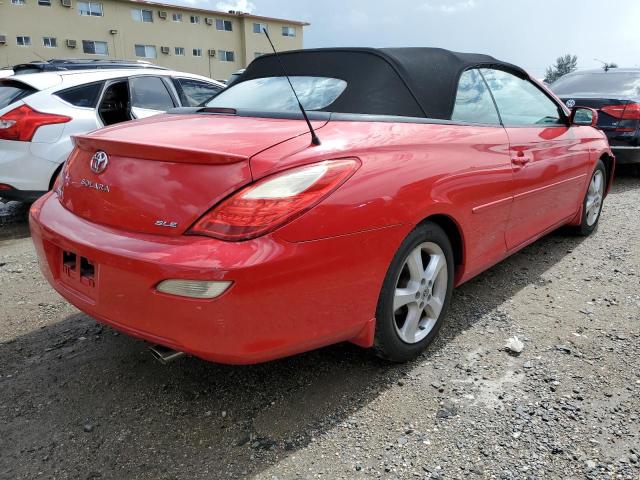 4T1FA38P38U159072 - 2008 TOYOTA CAMRY SOLA SE RED photo 3