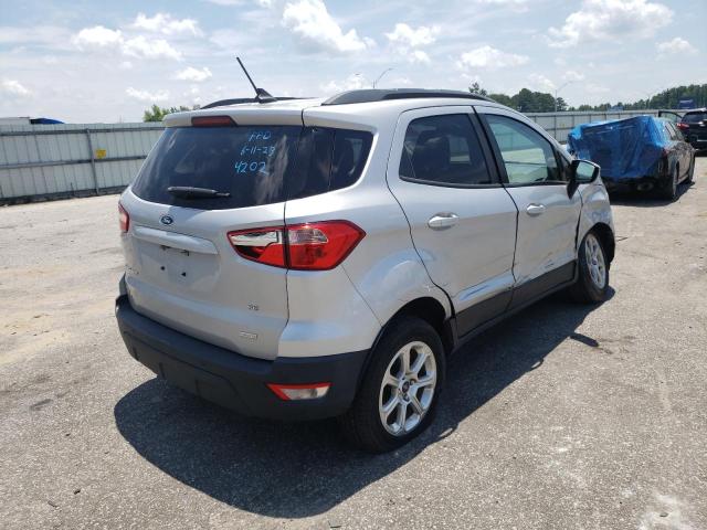 MAJ3S2GEXKC284202 - 2019 FORD ECOSPORT SE Plata foto 3