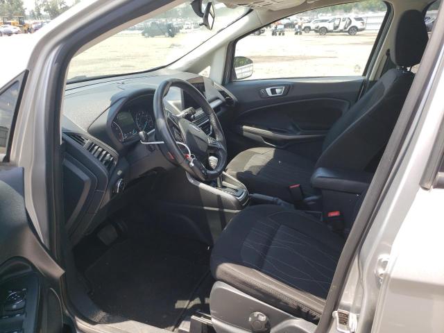 MAJ3S2GEXKC284202 - 2019 FORD ECOSPORT SE Plata foto 7