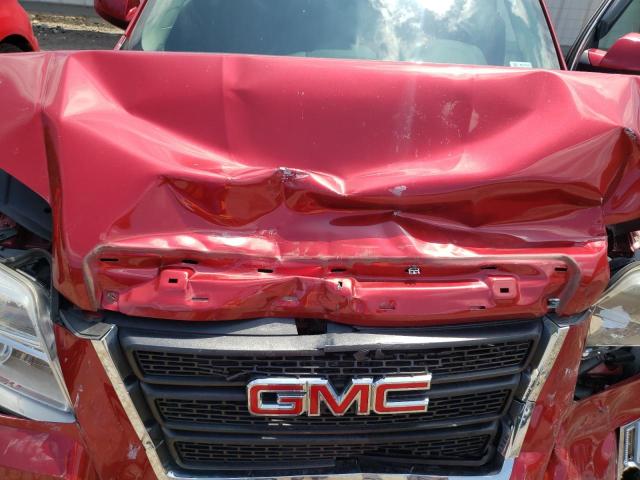 2GKFLWEK3F6314809 - 2015 GMC TERRAIN SLE RED photo 12