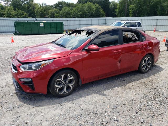 3KPF24AD3LE210066 - 2020 KIA FORTE FE RED photo 1