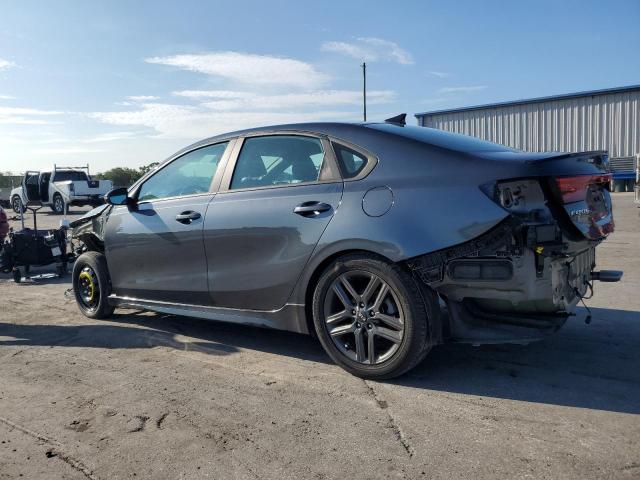 3KPF34AD3ME336703 - 2021 KIA FORTE GT LINE GRAY photo 2