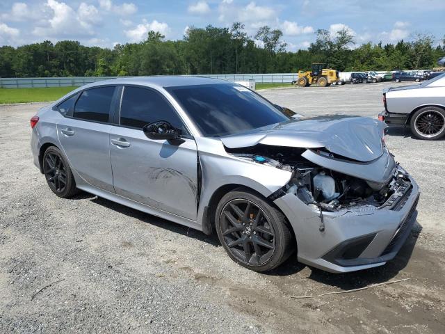 2HGFE2F53NH517307 - 2022 HONDA CIVIC SPORT 银色 照片 4