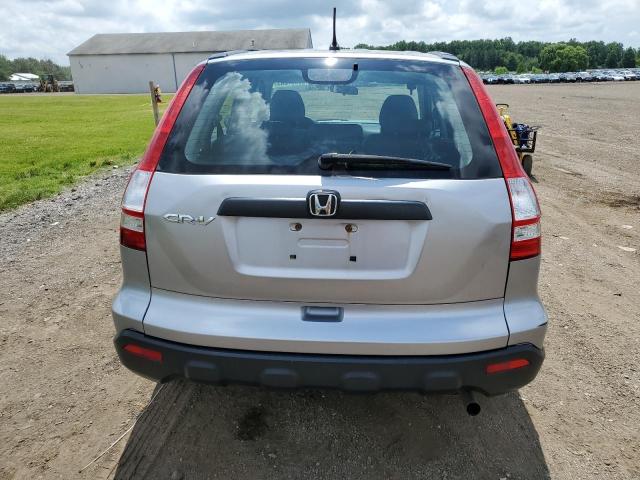 3CZRE38308G710106 - 2008 HONDA CR-V LX SILVER photo 6