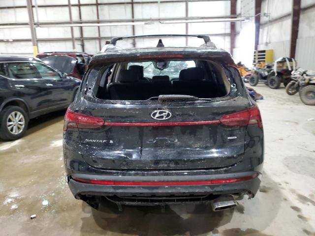 5NMS2DAJ5NH460974 - 2022 HYUNDAI SANTA FE SEL BLACK photo 6