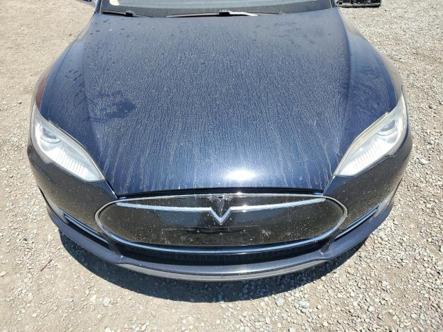 5YJSA1DNXDFP08622 - 2013 TESLA MODEL S Կապույտ լուսանկար 11