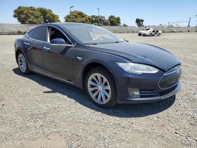 5YJSA1DNXDFP08622 - 2013 TESLA MODEL S Կապույտ լուսանկար 4