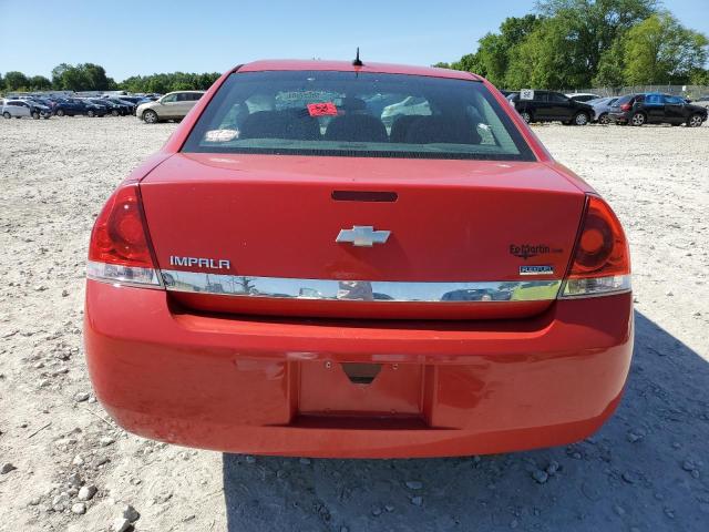 2G1WA5EK3B1125377 - 2011 CHEVROLET IMPALA LS RED photo 6