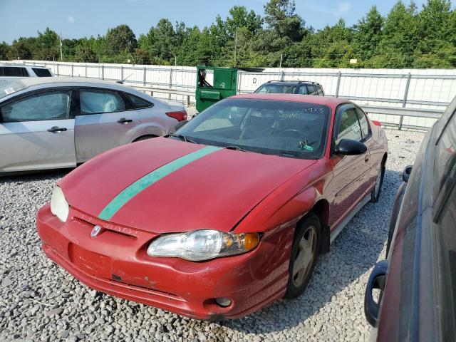 2G1WX15K429138437 - 2002 CHEVROLET MONTE CARL SS RED photo 1