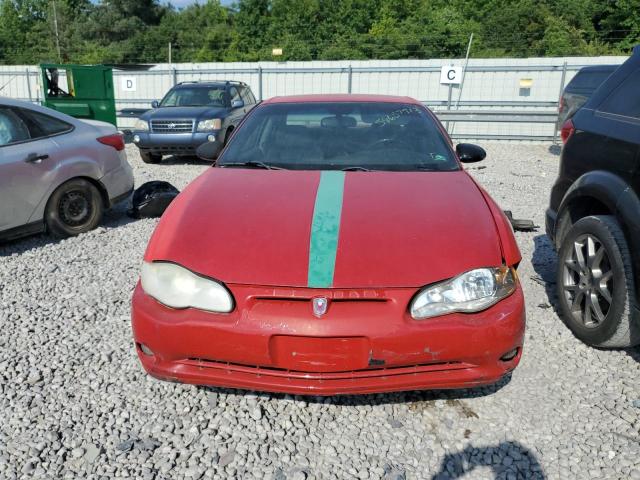 2G1WX15K429138437 - 2002 CHEVROLET MONTE CARL SS RED photo 5