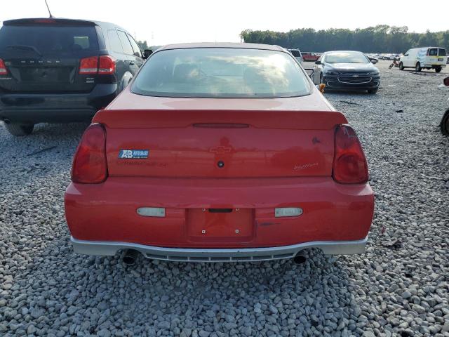 2G1WX15K429138437 - 2002 CHEVROLET MONTE CARL SS RED photo 6
