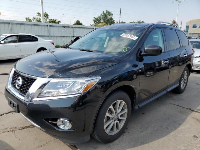 5N1AR2MM9FC702906 - 2015 NISSAN PATHFINDER S BLACK photo 2