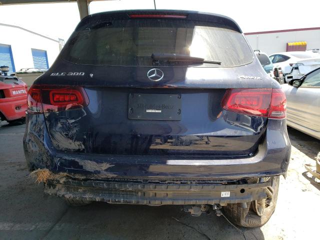 W1N0G8EB2LF837346 - 2020 MERCEDES-BENZ GLC 300 4MATIC BLUE photo 6