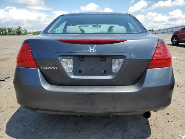 1HGCM56446A092095 - 2006 HONDA ACCORD LX GRAY photo 6