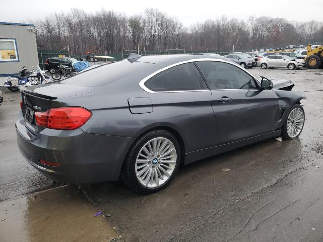 WBA3N3C52FK233508 - 2015 BMW 428 I GRAY photo 3