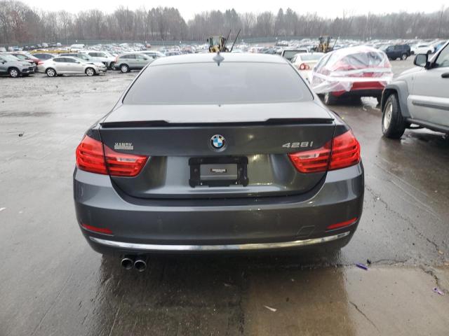 WBA3N3C52FK233508 - 2015 BMW 428 I GRAY photo 6