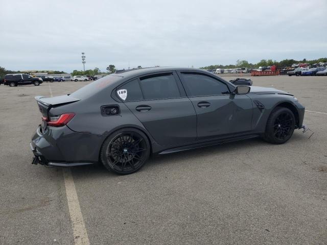 WBS43AY08PFP39992 - 2023 BMW M3 COMPETITION ნაცრისფერი ფოტო 3