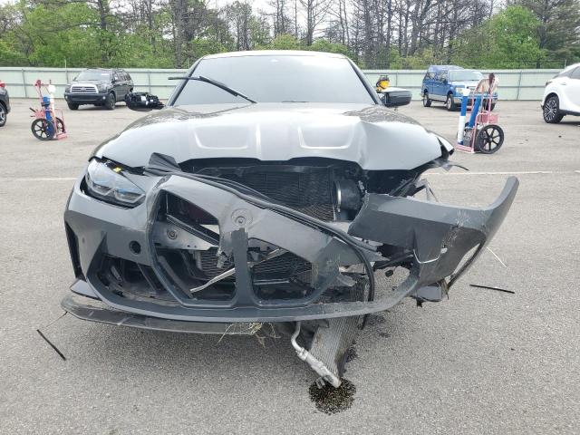 WBS43AY08PFP39992 - 2023 BMW M3 COMPETITION ნაცრისფერი ფოტო 5