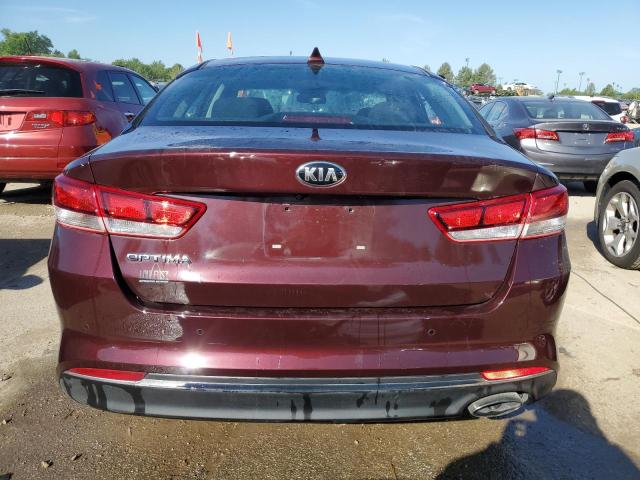 5XXGT4L31JG265965 - 2018 KIA OPTIMA LX BURGUNDY photo 6