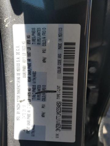 3MZBN1V77JM233469 - 2018 MAZDA 3 TOURING 灰色 照片 12