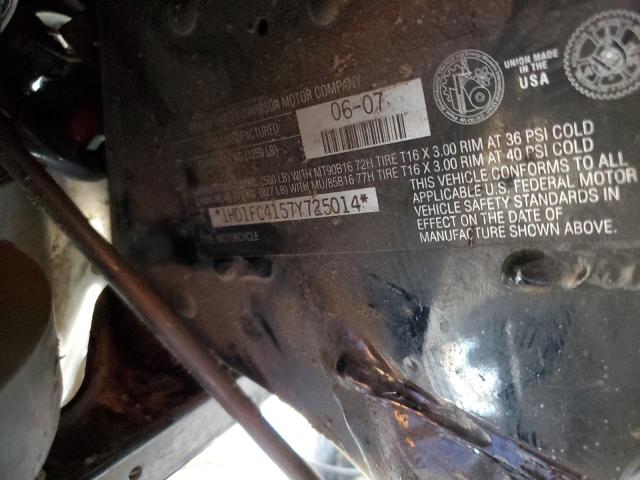 1HD1FC4157Y725014 - 2007 HARLEY-DAVIDSON FLHTCUI 黑色 照片 9