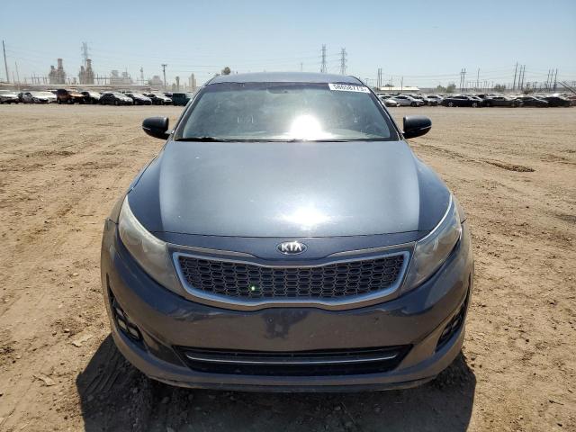 KNAGM4AD2E5071428 - 2014 KIA OPTIMA HYBRID BLUE photo 5