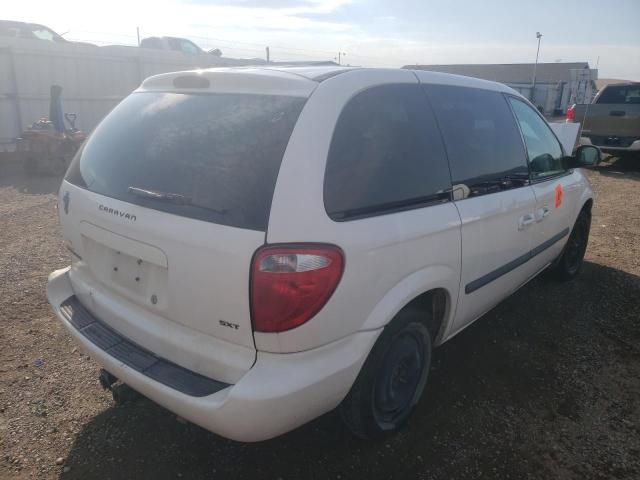 1D4GP45R27B199689 - 2007 DODGE CARAVAN SXT WHITE photo 4