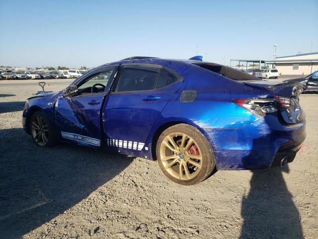 19UUB2F66JA011343 - 2018 ACURA TLX TECH+A BLUE photo 2