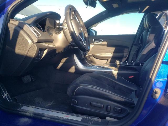 19UUB2F66JA011343 - 2018 ACURA TLX TECH+A BLUE photo 7