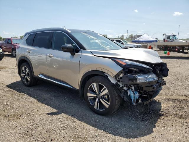 JN8BT3CB7PW188705 - 2023 NISSAN ROGUE SL SILVER photo 4