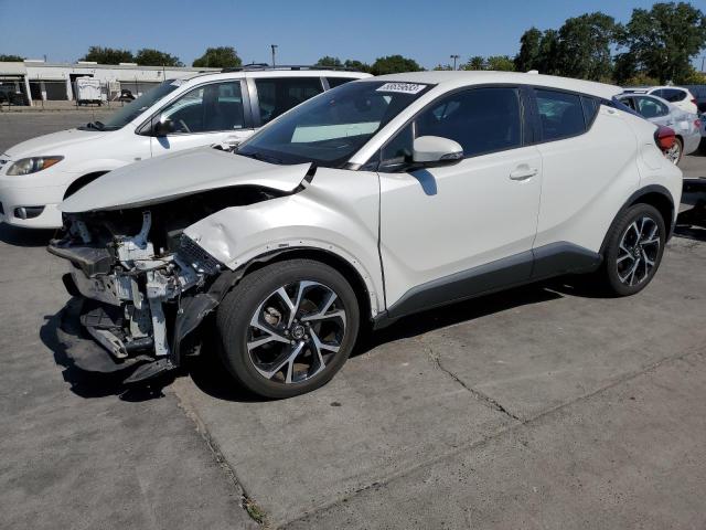 NMTKHMBX9JR052629 - 2018 TOYOTA C-HR XLE WHITE photo 1
