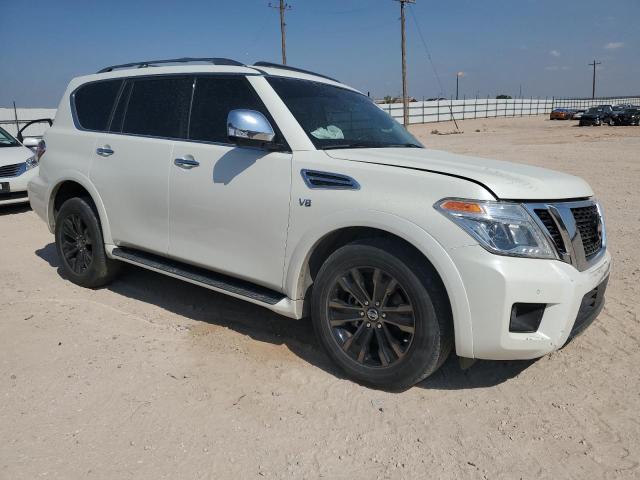 JN8AY2NE2K9756476 - 2019 NISSAN ARMADA PLATINUM WHITE photo 4