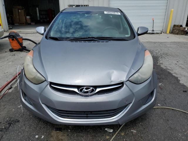 KMHDH4AE8BU095720 - 2011 HYUNDAI ELANTRA GLS SILVER photo 5