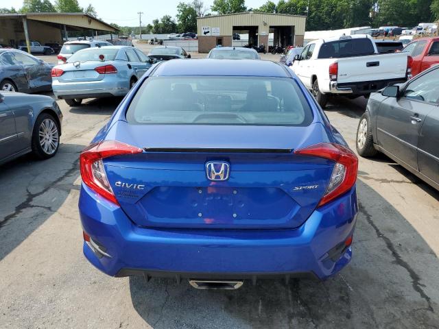 2HGFC2F81LH595033 - 2020 HONDA CIVIC SPORT 蓝色 照片 6