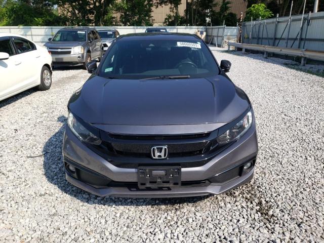 2HGFC2F81MH556346 - 2021 HONDA CIVIC SPORT ნაცრისფერი ფოტო 5
