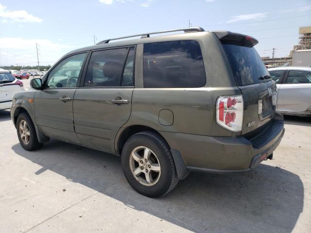 5FNYF18626B001287 - 2006 HONDA PILOT EX GREEN photo 2