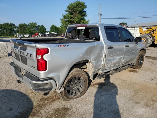 1GCPYBEK9MZ266924 - 2021 CHEVROLET SILVERADO K1500 CUSTOM SILVER photo 3