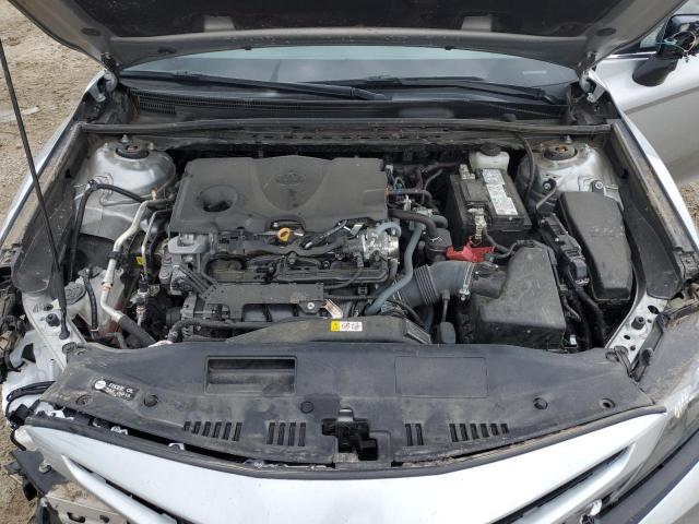 4T1S11AK1RU216534 - 2024 TOYOTA CAMRY SE NIGHT SHADE SILVER photo 11